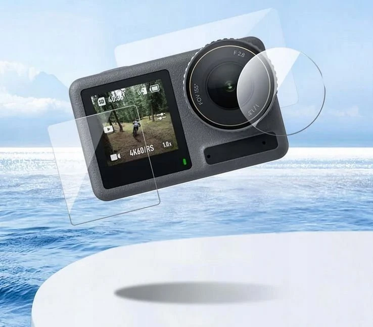 Kameros priedai - Telesin GP-FLM-901 LCD dangteliai (GoPro HERO 9, 10, 11, 12, 9H stiklas)