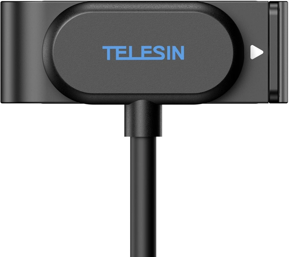 Telesin magnetinis įkrovimo adapteris su dangteliu, skirtas GoPro 9, 10, 11, 12, 13