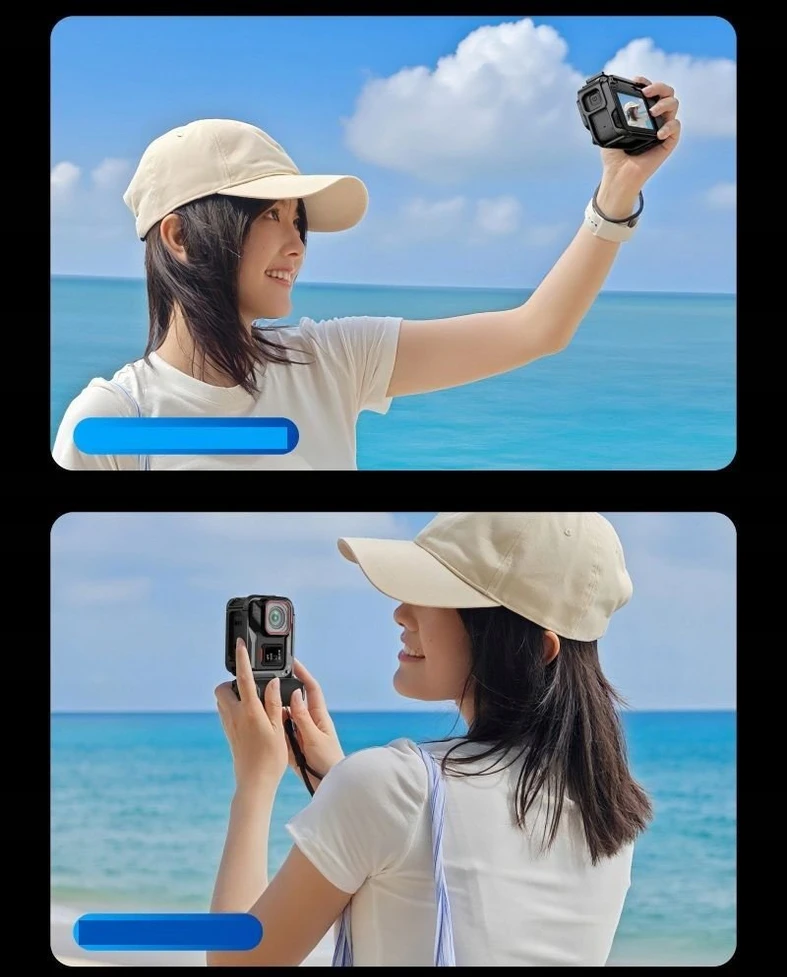 „Telesin“ apsauginis dėklas su rankena, skirtas „Insta360 Ace Pro“ / „Ace Pro 2“