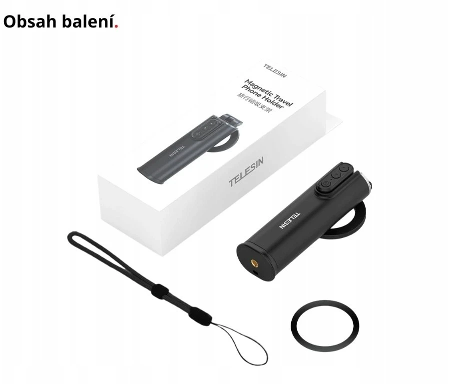 „MagSafe Telesin“ laikiklis su „Bluetooth“ nuotolinio valdymo pultu
