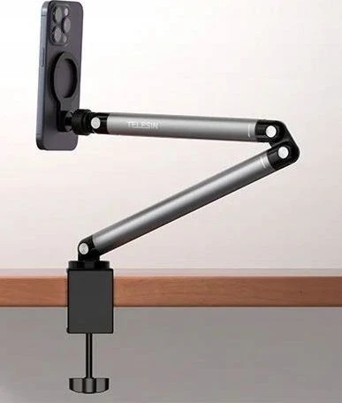 Telesin magnetinis ant stalo tvirtinamas telefono stovas
