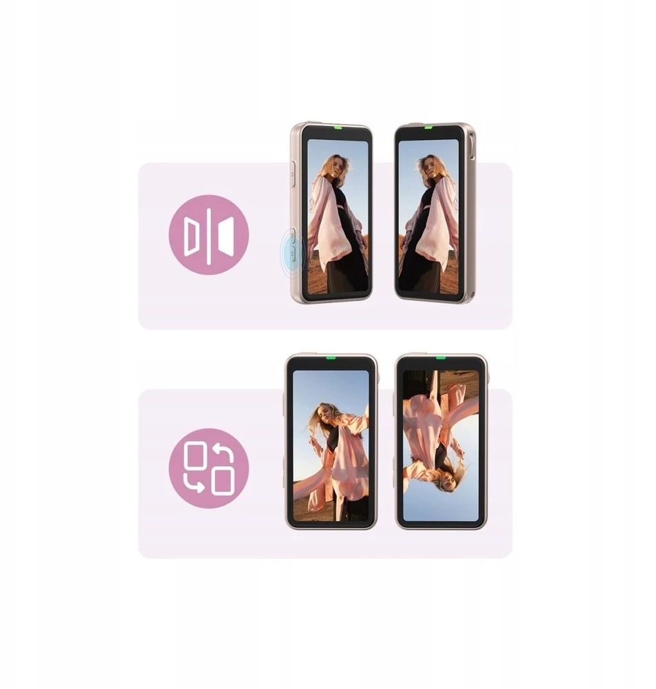 „Telesin Mobile“ papildomas asmenukių ekranas, skirtas „iOS“ / „Android“