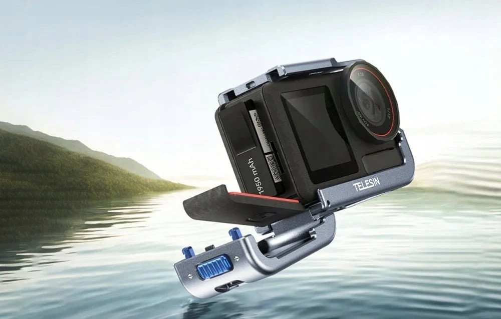 Telesin metal case for DJI Osmo Action 5 (mėlynas)