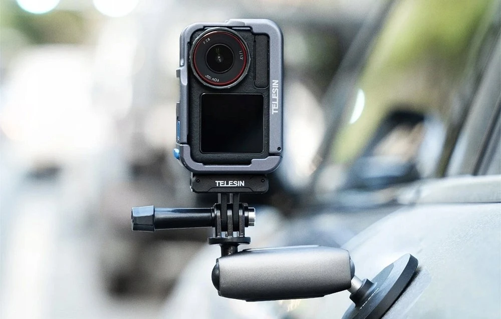 Telesin metal case for DJI Osmo Action 5 (juodas)