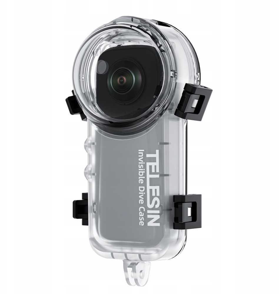 Telesin Povandeninis vandeniui atsparus korpusas, atsparus vandeniui iki 50 m gylyje, skirtas „Insta360 X4 / X 4 / S4-wtp-08-tis“