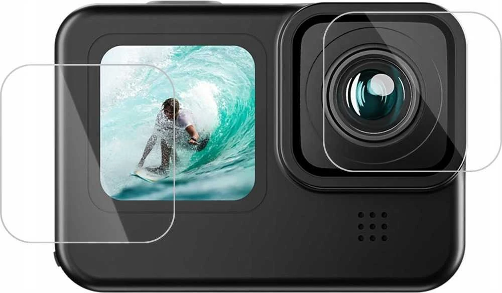 „Telesin 3-in-1“ grūdintas stiklas GoPro Hero 13 Juodas (S6-FLM-07-TGP)