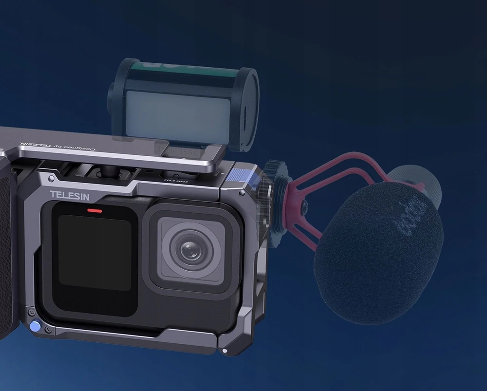 StreetGrip Telesin GoPro Hero 9-13 rinkinys su korpusu