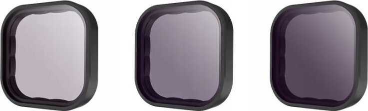 Set of 3 Telesin ND 8/16/32 filters for GoPro GoPro Hero 13 Juodas (S5-FLT-12-TGP)