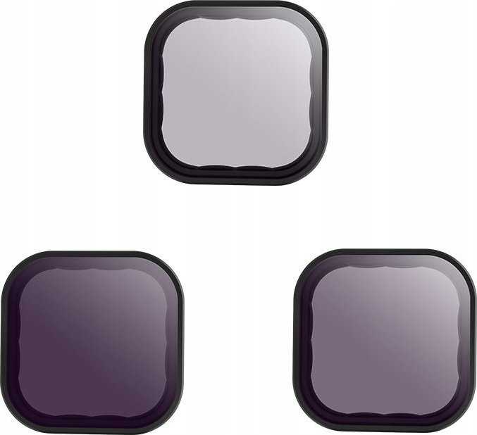 Set of 3 Telesin ND 8/16/32 filters for GoPro GoPro Hero 13 Juodas (S5-FLT-12-TGP)