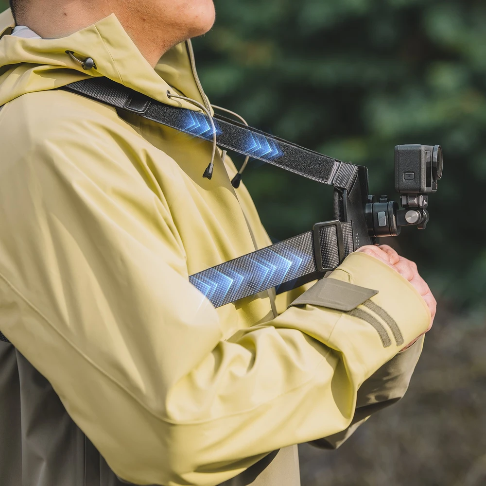 Telesin SmallRig Quick Release Chest Strap Mount for Action Cameras (5720)