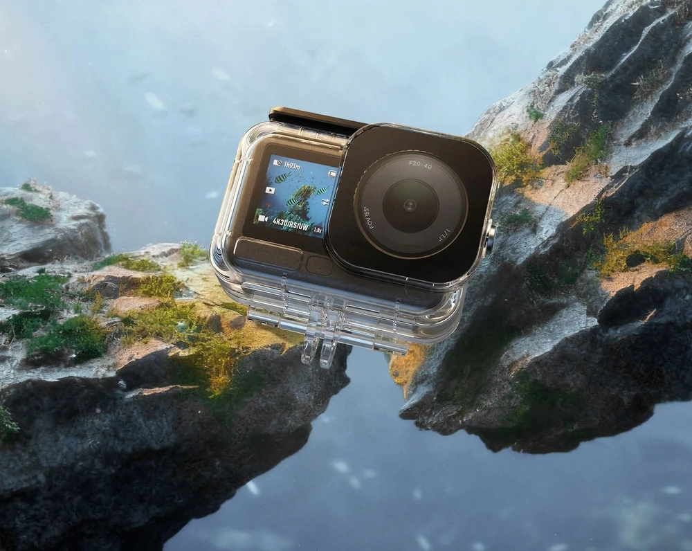 „Telesin“ vandeniui atsparus apsauginis dėklas, skirtas „DJI Osmo Action 6“
