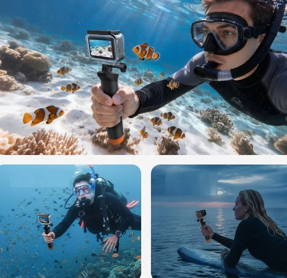 „Telesin“ vandeniui atsparus apsauginis dėklas, skirtas „DJI Osmo Action 6“