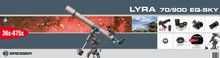 Žiūronai Teleskop Bresser Lyra 70/900 EQ-SKY (4670900)