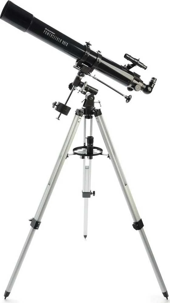 Teleskopas - Celestron PowerSeeker 80EQ 225x Juodas