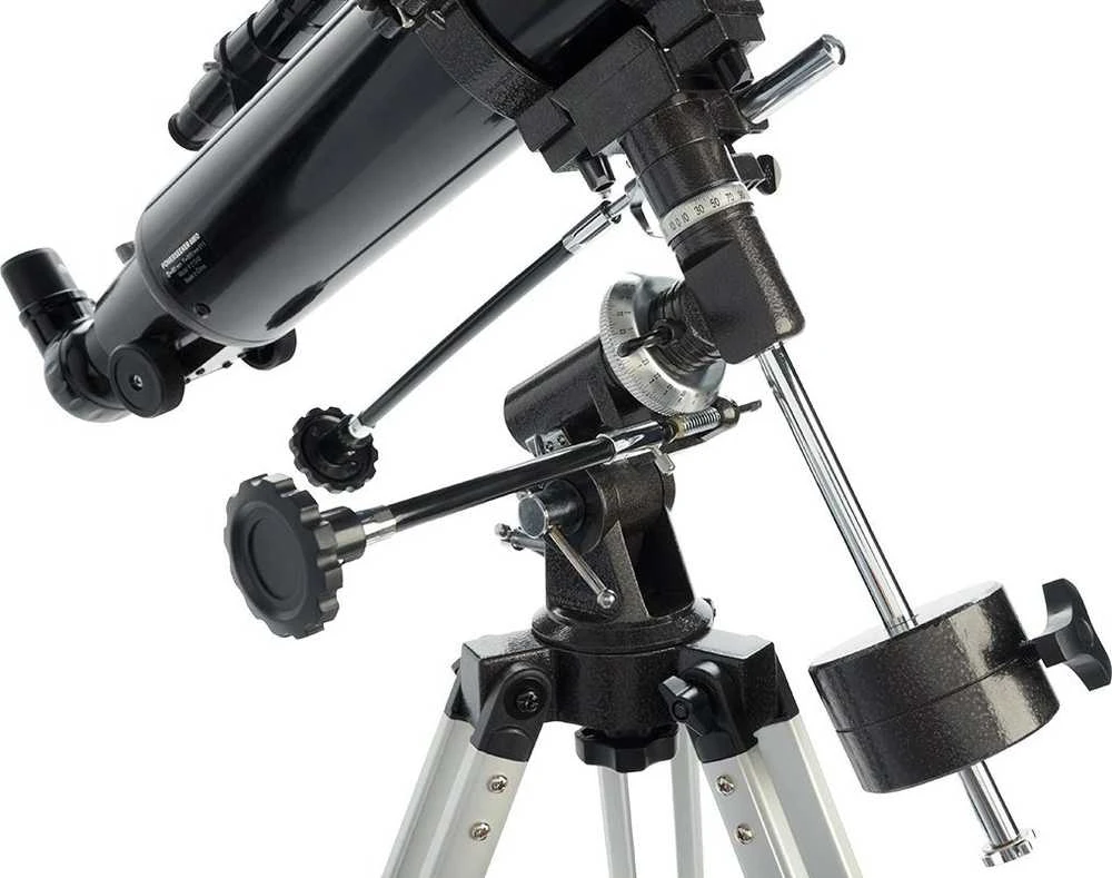 Teleskopas - Celestron PowerSeeker 80EQ 225x Juodas