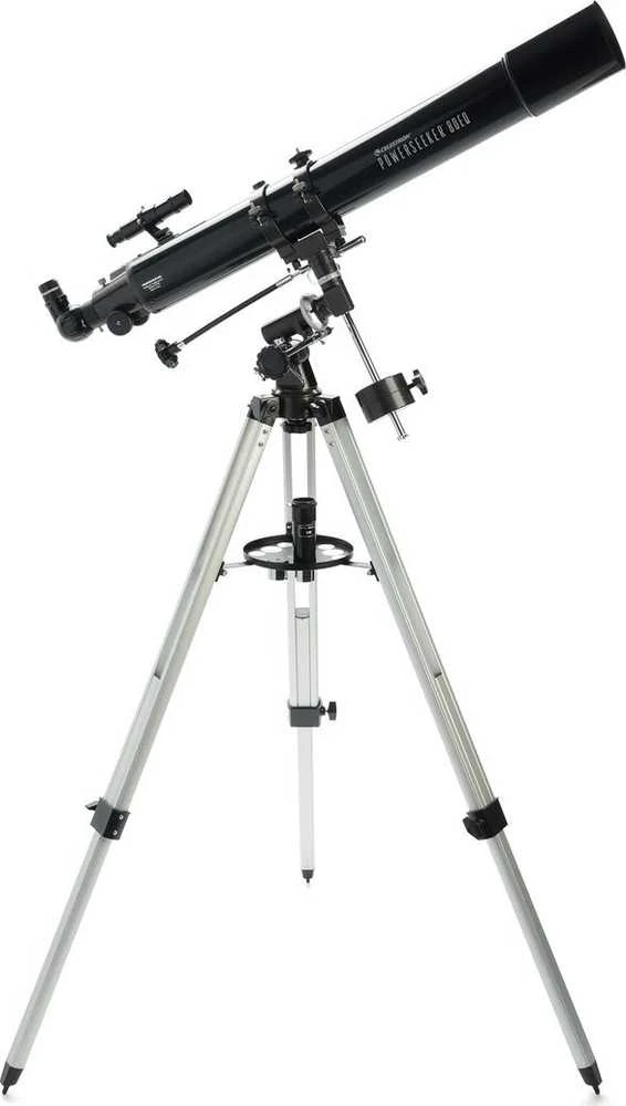 Teleskopas - Celestron PowerSeeker 80EQ 225x Juodas