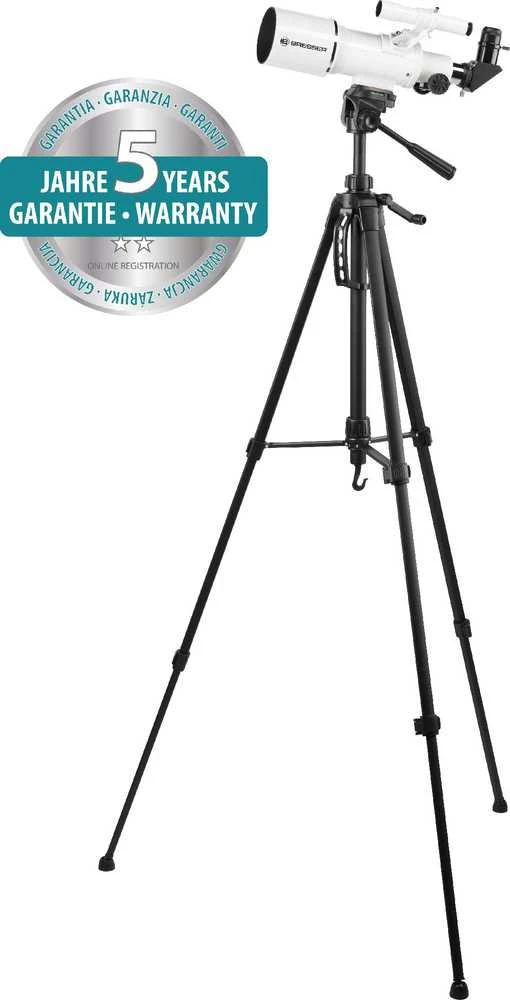 Teleskopas Bresser Classic 70/350 AZ 18 - 140x su išmaniojo telefono adapteriu
