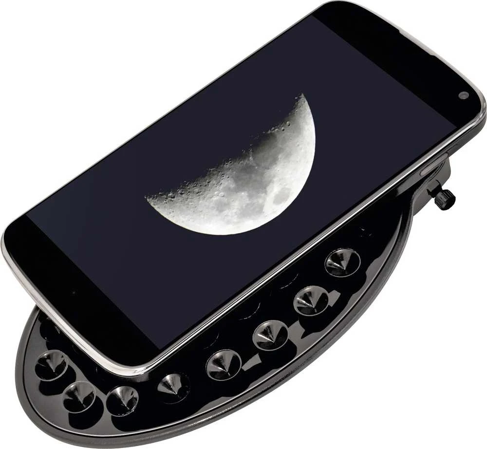 Teleskopas Bresser Classic 70/350 AZ 18 - 140x su išmaniojo telefono adapteriu