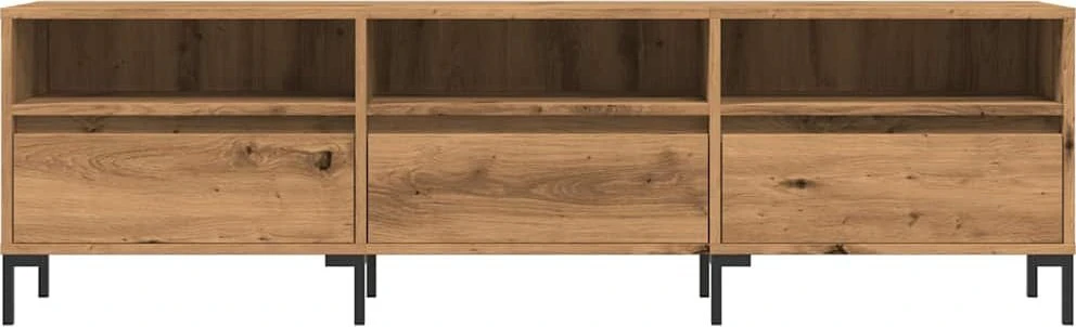 TV staliukas Televizoriaus spintelė, artisano ąžuolo, 150x30x44,5cm, mediena