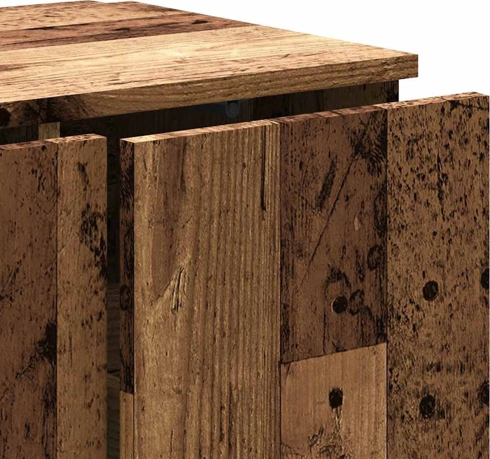 TV staliukas televizoriaus spintelė Old Wood 80x34x30 cm Engineered Wood