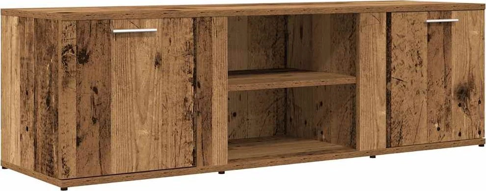 TV staliukas televizoriaus spintelė Old Wood 120x34x37 cm Engineered Wood