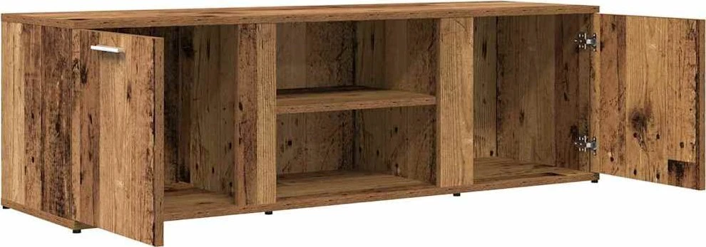 TV staliukas televizoriaus spintelė Old Wood 120x34x37 cm Engineered Wood