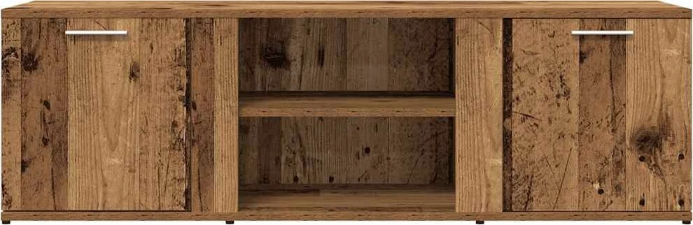 TV staliukas televizoriaus spintelė Old Wood 120x34x37 cm Engineered Wood