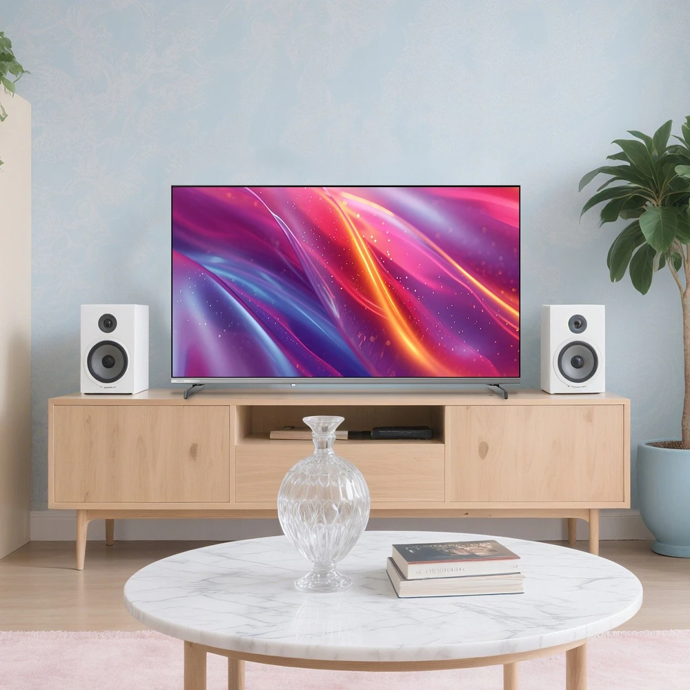 CHiQ L40QST televizorius, 40 colių įstrižainės, QLED, „Full HD“, „Google TV“, berėmis, „Dolby Audio“, „dbx-tv“, HDR 10