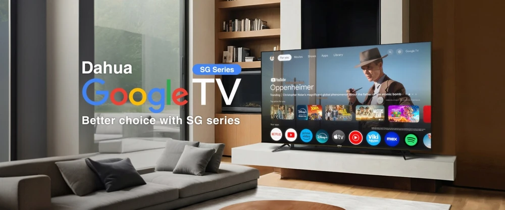 Dahua Technology TELEVIZORIUS LTV86-SG400 Google TV 86 sp. – 4K UHD 60 Hz DAHUA