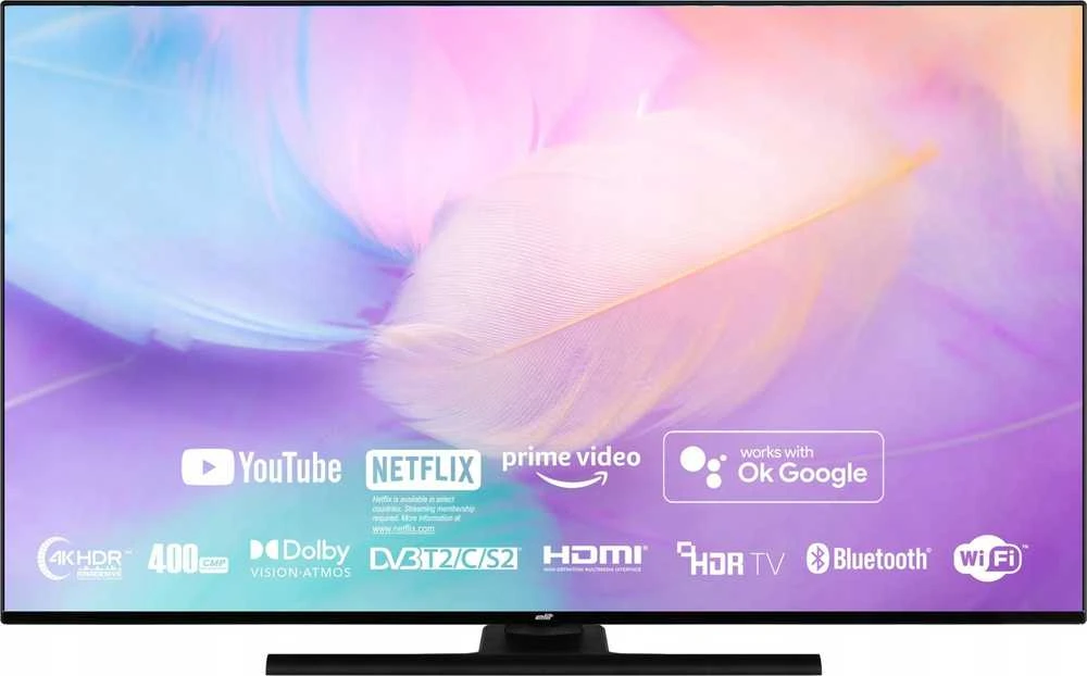 Elit Tv Elit Televizorius Tv Q-5022UHDTS2 QLED 50'' UHD Smart