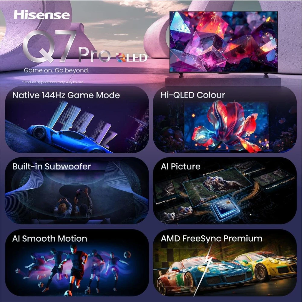 Televizorius Hisense Q7S PRO 100'' (20018894)