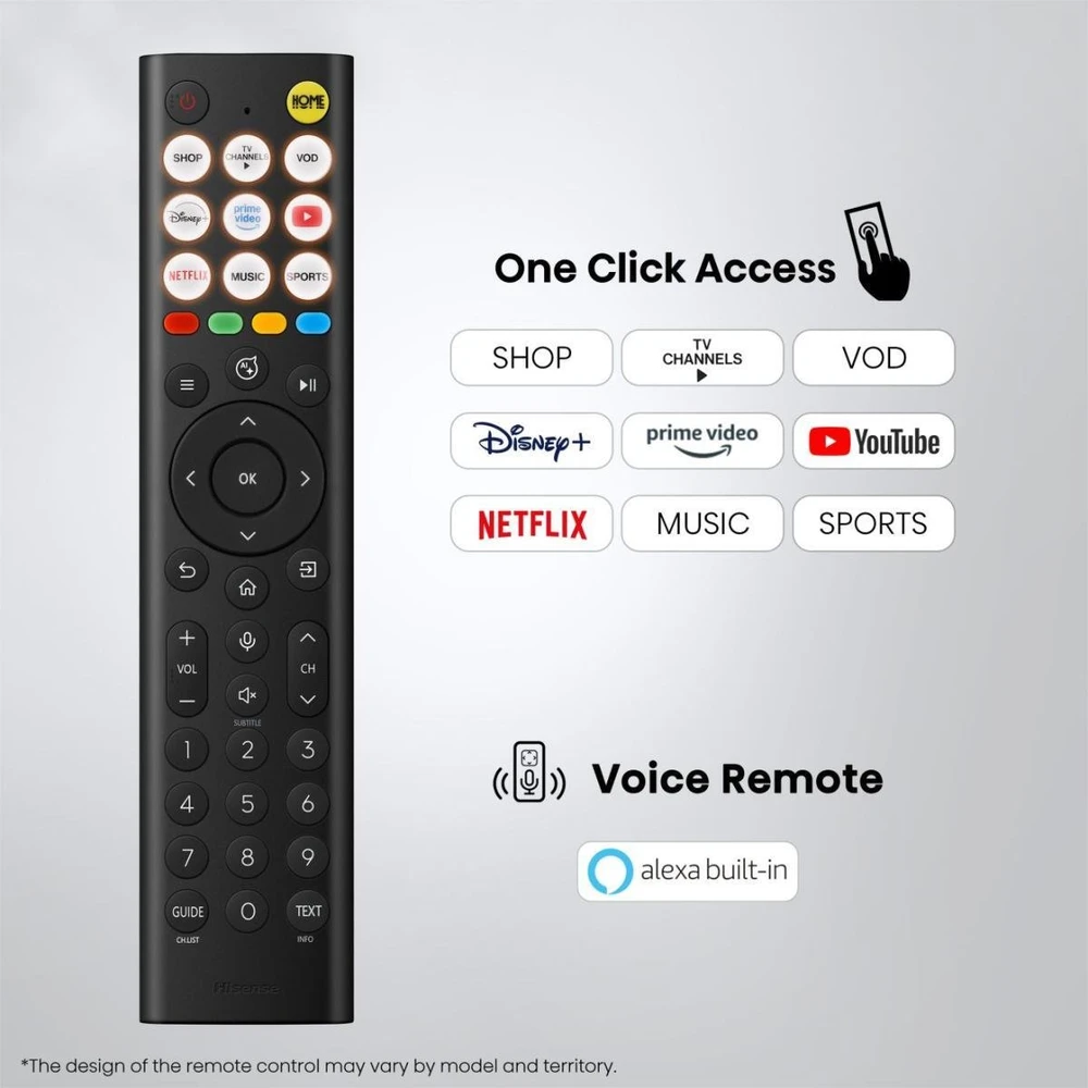 Televizorius Hisense 100U7DSE
