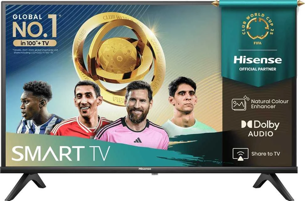 Televizorius Hisense FHD Smart TV | 40A4Q | 40" | Smart TV | VIDAA OS | FHD | Juodas