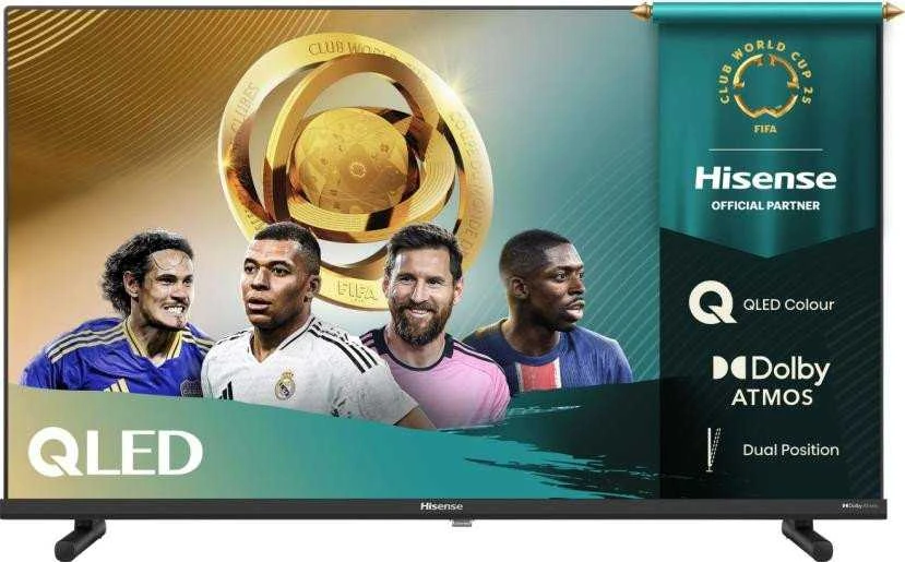 „HISENSE 40A5Q“ 40 colių QLED „FullHD“ vaizdo kokybės televizorius su „OS 60Hz Dolby Atmos“ vaizdo kokybe.