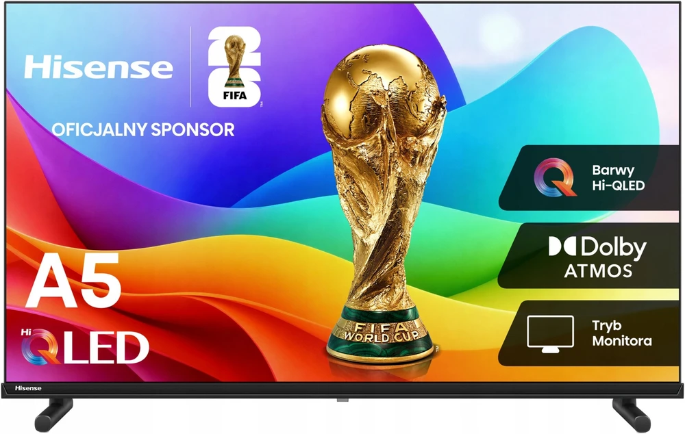 Televizorius Hisense 40A5S 40" QLED FullHD 60Hz VidaaOS 2026