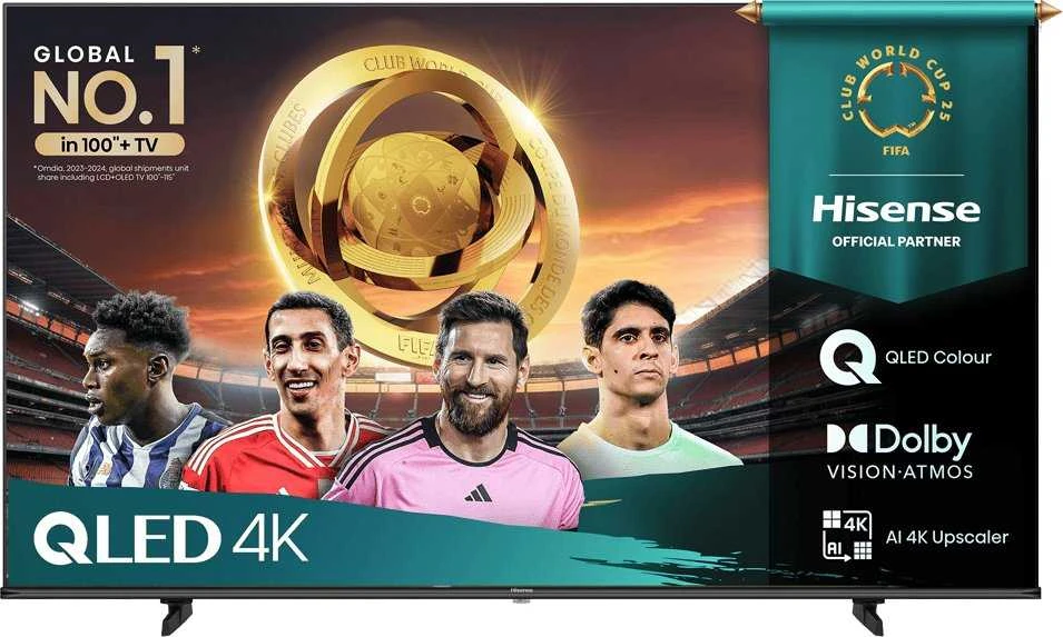 Televizorius Hisense QLED TV | 75E7Q | 75 | Smart TV | VIDAA | 4K UHD | Juodas