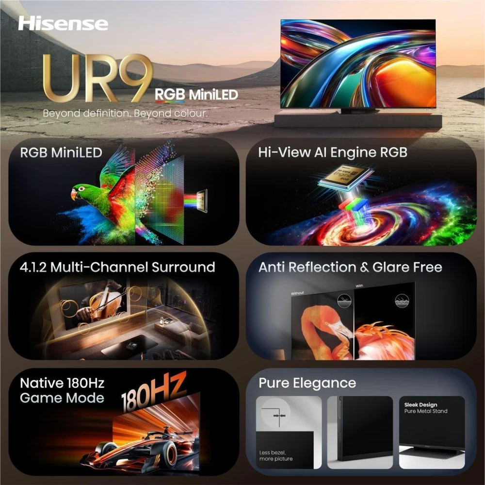 Televizorius Hisense 75UR9DS