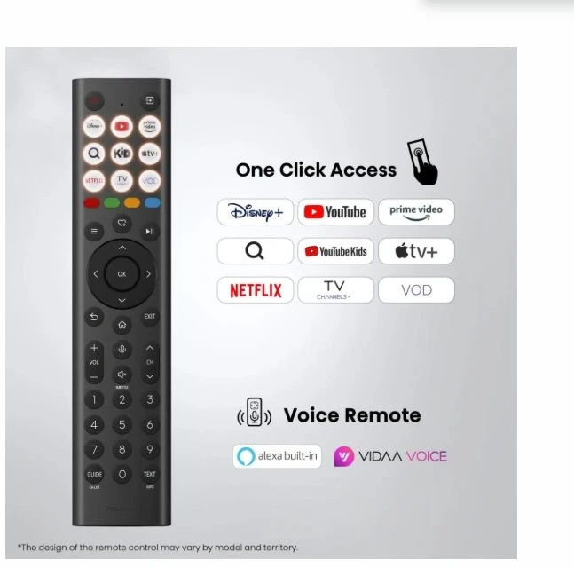 Televizorius Hisense A7S 139,7 cm (55'') 4K Ultra HD Smart TV Wi-Fi Juodas (20018458)