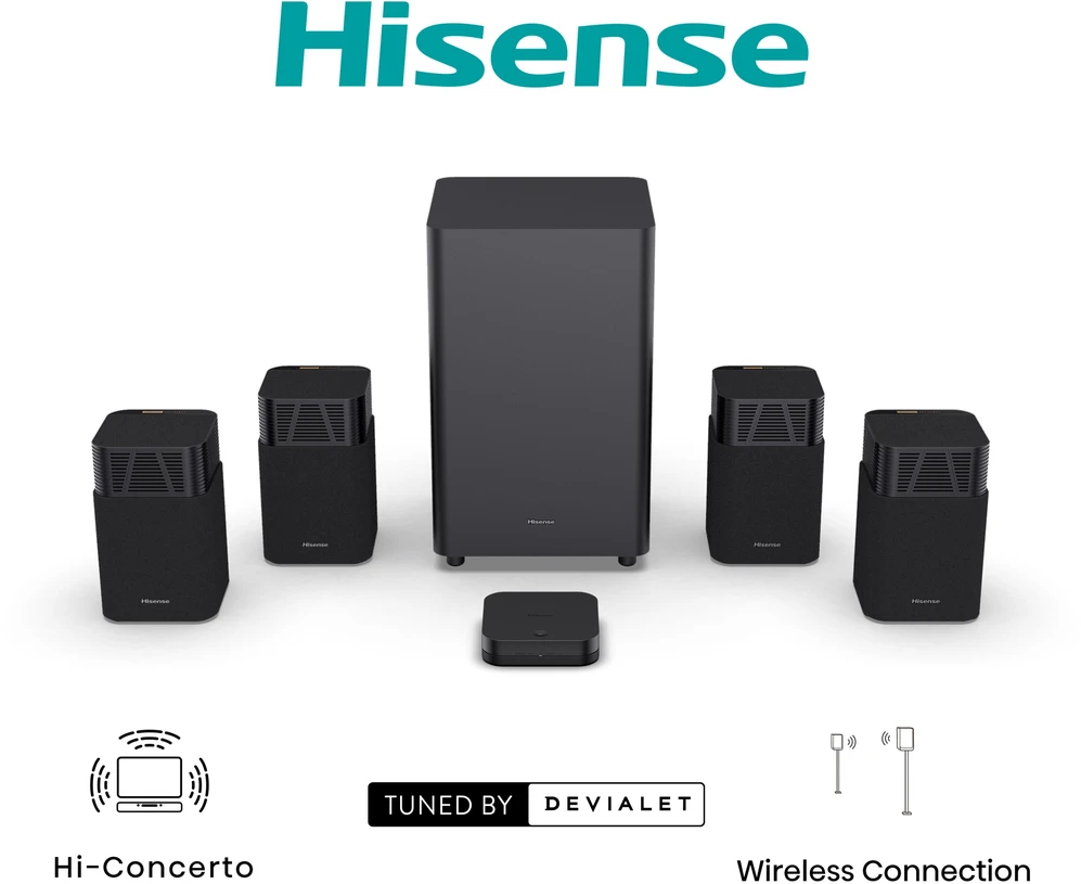Namų kino sistema Hisense HT SATURN