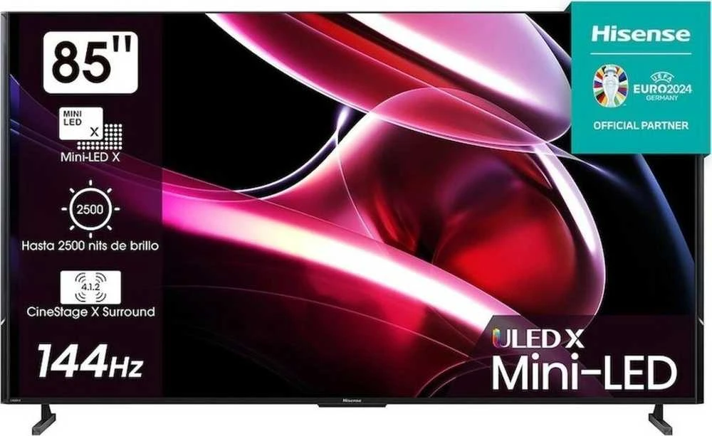 Televizorius TV Set Hisense 85UXKQ 4K Ultra HD 85-inch Smart TV