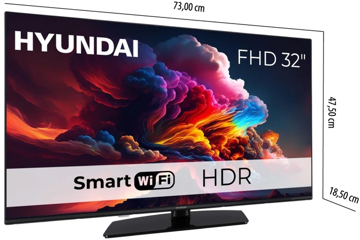 Televizorius Hyundai FLM32TS349SMART