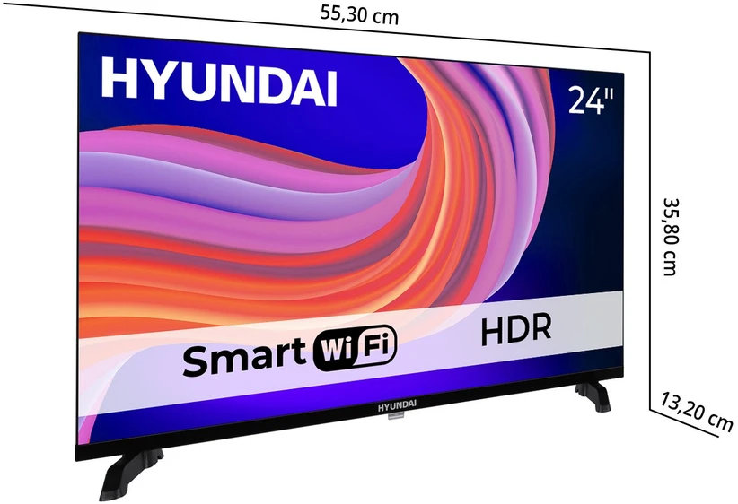 Televizorius Hyundai HLM24TS500SMART