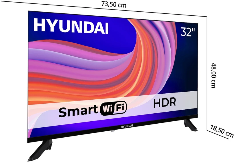 Televizorius Hyundai HLM32TS500SMART
