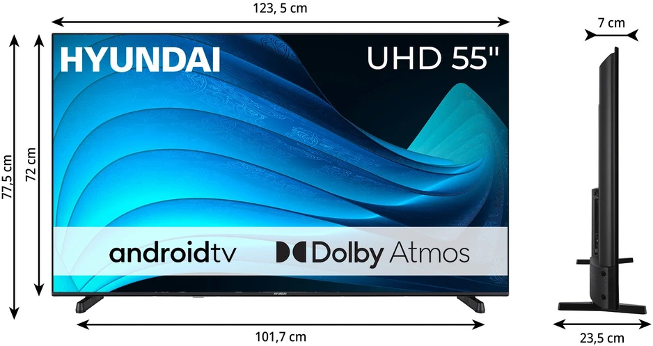 Televizorius Hyundai ULX55359GSMART