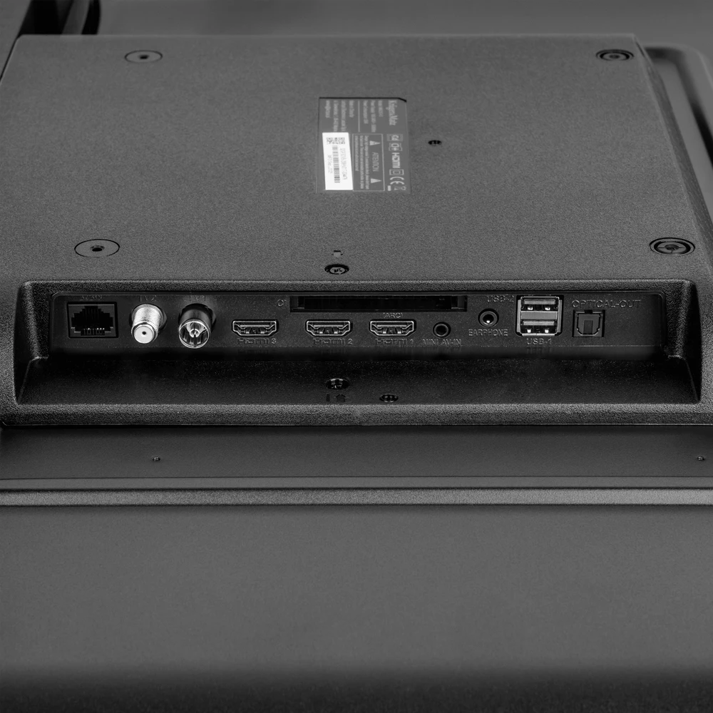 Televizorius Kruger & Matz Krüger&Matz KM0232-V3 TV 81.3 cm (32") HD Smart TV Wi-Fi Juodas