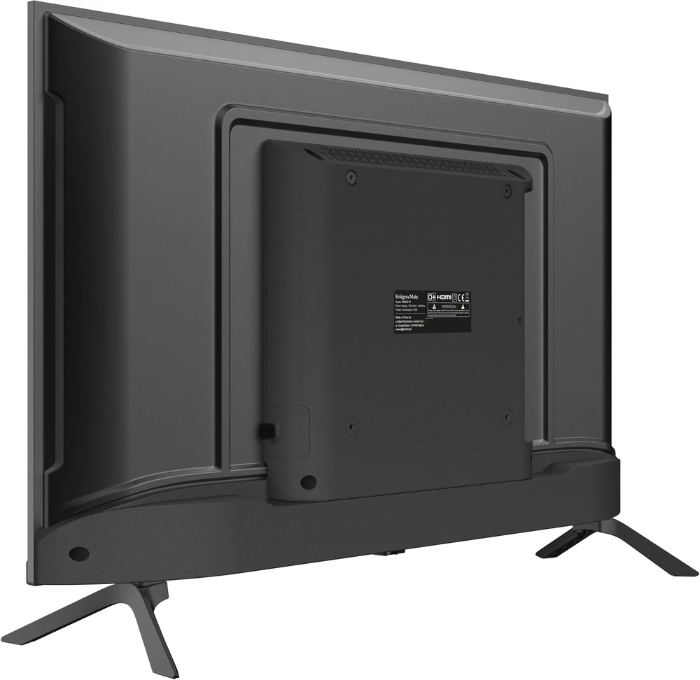 Televizorius Kruger & Matz Krüger&Matz KM0232-V3 TV 81.3 cm (32") HD Smart TV Wi-Fi Juodas