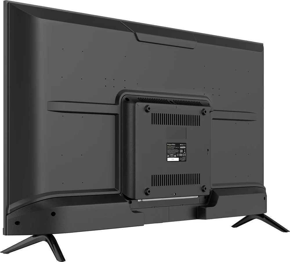 Televizorius Kruger & Matz Krüger&Matz KM0243FHD-V3 109.2 cm (43") FHD Smart TV Wi-Fi Juodas