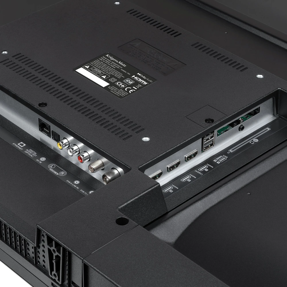 Kruger & Matz 43 colių FHD išmanusis DVB-T2/S2 H.265 Hevc televizorius