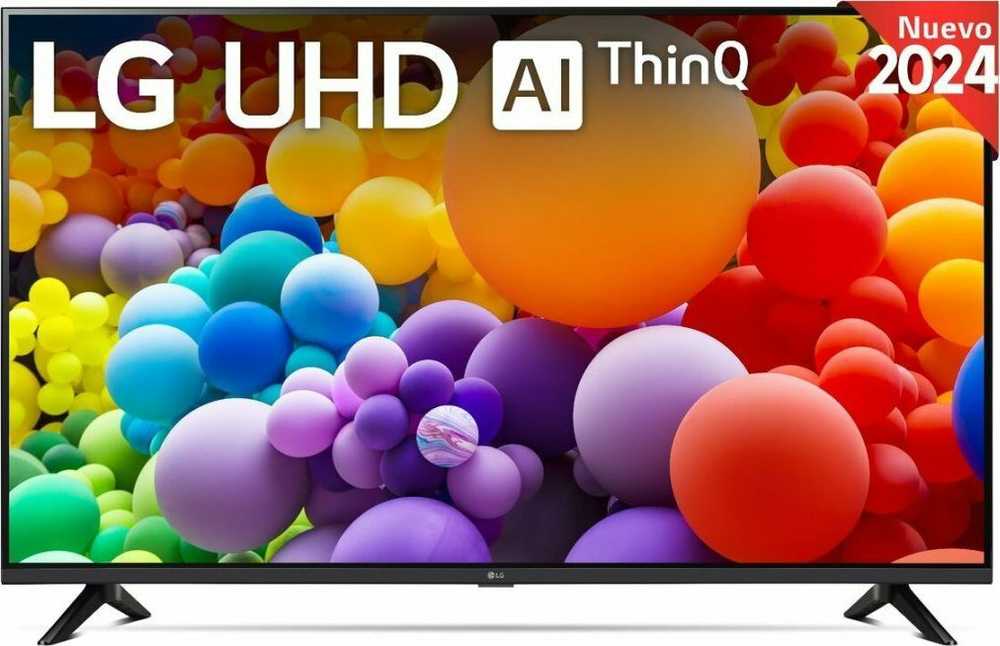 „Televizorius LG 43UT73006LA“ 43 colių įstrižainės 4K „Ultra HD“ „WebOS“ 24 colių įstrižainės televizorius su LED ekranu