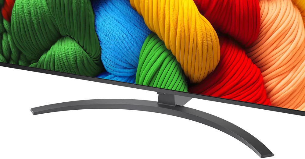 LG NanoCell AI 65NANO81A6A 165,1 cm (65") 4K Ultra HD išmanusis televizorius su „Wi-Fi“ Juodas